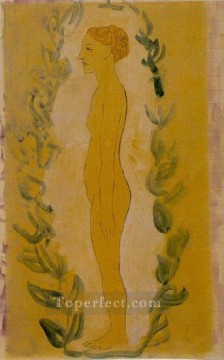  st - Woman standing 1899 cubist Pablo Picasso